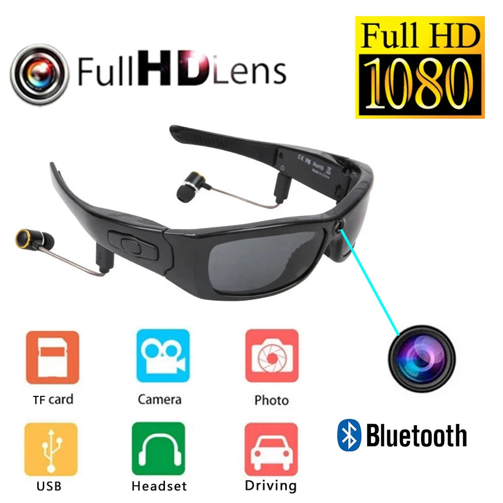 Video recording ,  Video recording eyewear  Sports  glasses  Sports camcorder glasses  Polarized camera  Polarized cycling camera  Mini camcorder glasses  HD mini cam glasses  HD 1080P glassesDriving recorder  Driving camcorder   Cycling recorder glasses  Camcorder eyewear  Bluetooth ,Bluetooth headset glasses